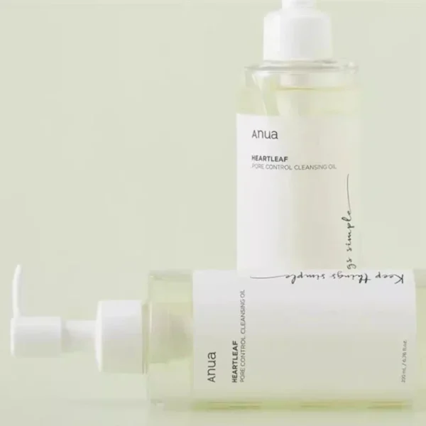 200ml koreanische Anua Herzblatt Make-up Entferner Reinigung Öl Poren Kontrolle schrumpfen schnell entfernen Mitesser saubere Haut 5